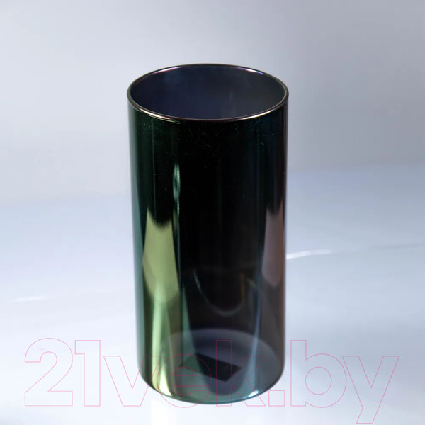 Изображение товара Ваза Элетех Тубо 10x22.5 / 4840900130 (петроль)