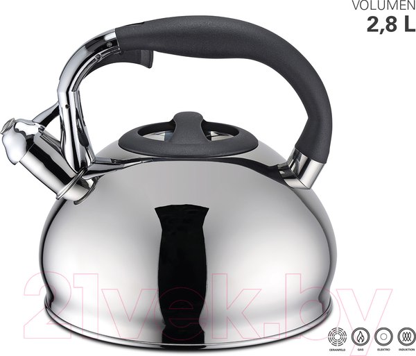 Изображение товара Чайник со свистком Weis W-17980