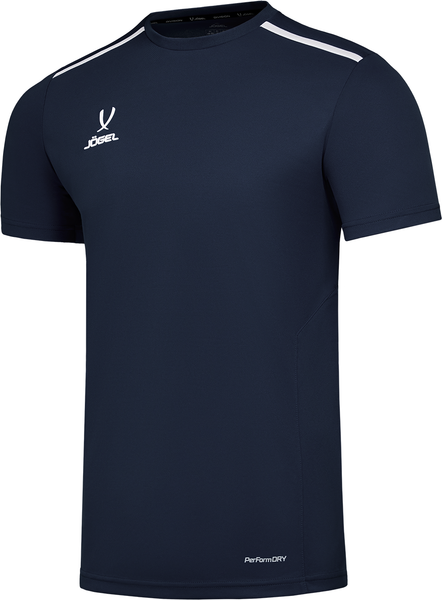Изображение товара Футболка игровая футбольная Jogel Division Training Tee (YL, темно-синий)