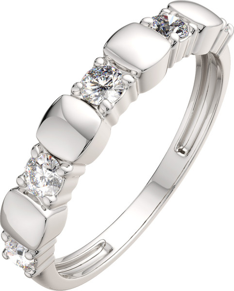 Изображение товара Кольцо из серебра ZORKA 0210941 (р.17.5, с фианитами)