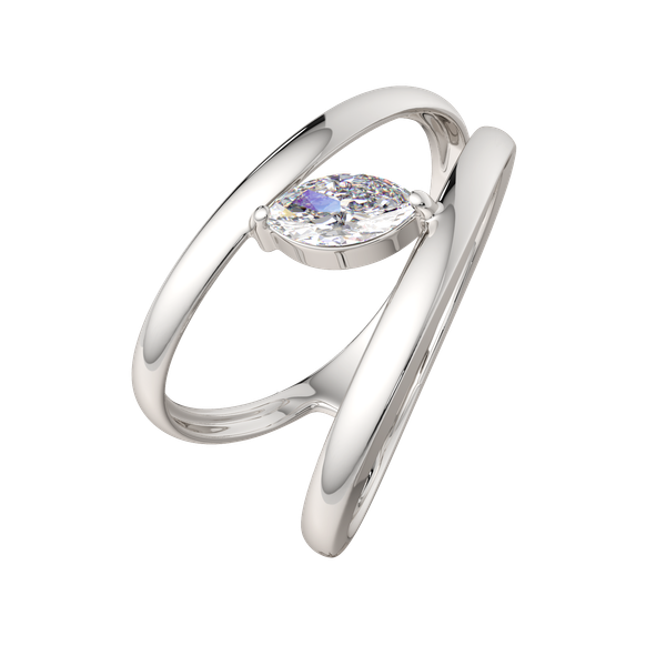 Изображение товара Кольцо из серебра ZORKA 0210944 (р.17, с фианитом)