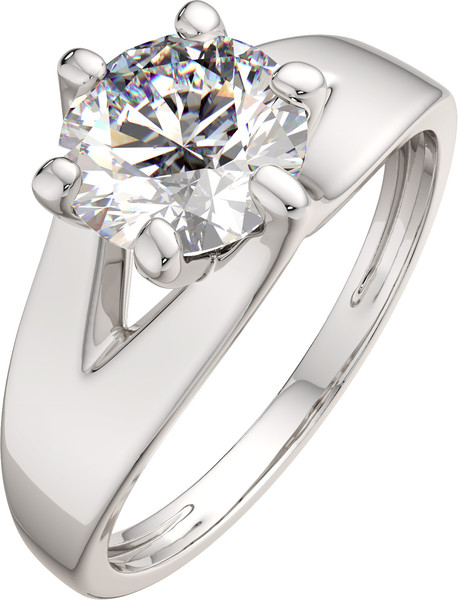 Изображение товара Кольцо из серебра ZORKA 0210954 (р.17.5, с фианитом)