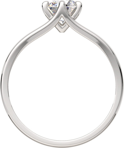 Изображение товара Кольцо из серебра ZORKA 0210954 (р.17.5, с фианитом)