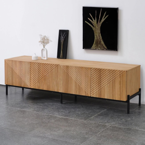 Изображение товара Тумба Dipriz Grooves / Д.50181.1 (дуб масло)