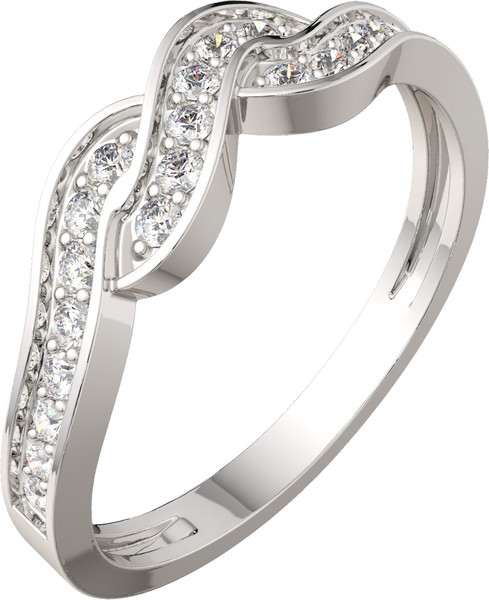 Изображение товара Кольцо из серебра ZORKA 0210955 (р.17.5, с фианитами)