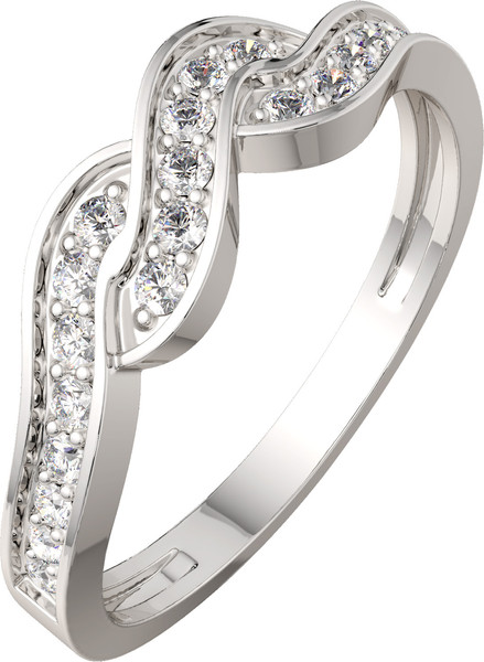 Изображение товара Кольцо из серебра ZORKA 0210955 (р.17.5, с фианитами)