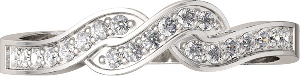 Изображение товара Кольцо из серебра ZORKA 0210955 (р.17.5, с фианитами)