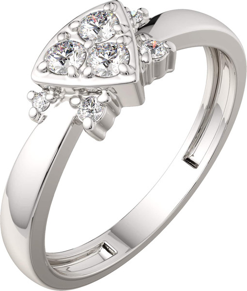 Изображение товара Кольцо из серебра ZORKA 0210956 (р.17, с фианитами)