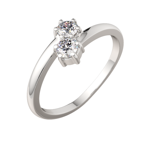 Изображение товара Кольцо из серебра ZORKA 0210876.ZZ (р.17, с фианитами)