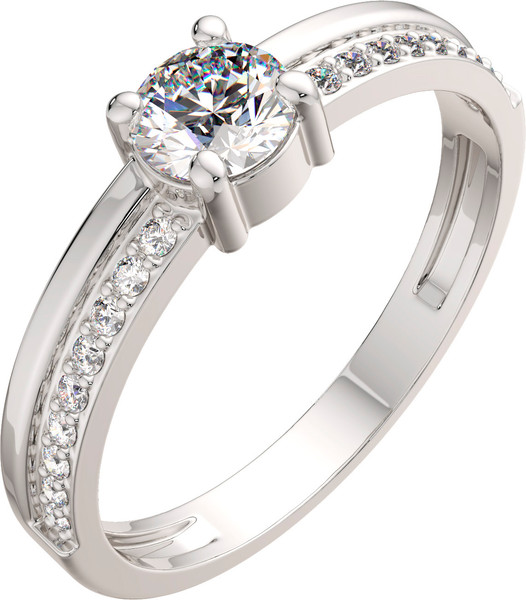 Изображение товара Кольцо из серебра ZORKA 0210961 (р.17, с фианитами)