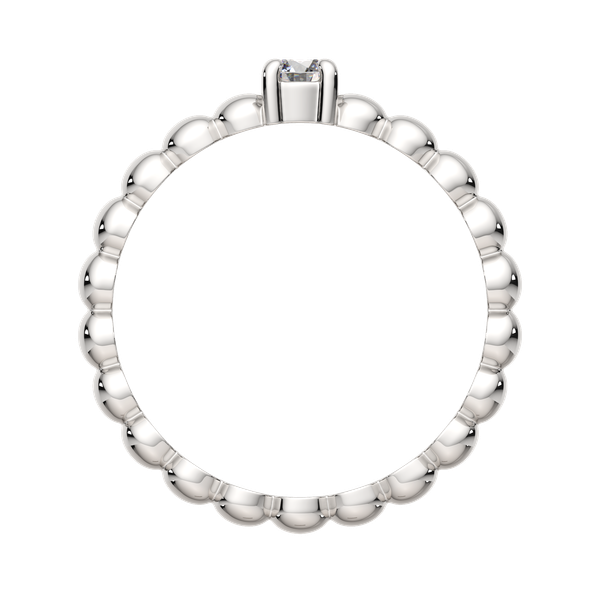 Изображение товара Кольцо из серебра ZORKA 0210887.ZZ (р.16, с фианитом)