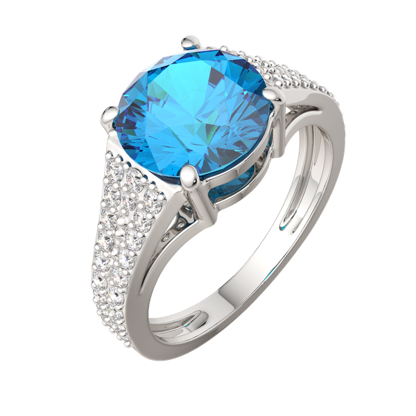 Изображение товара Кольцо из серебра ZORKA 0210890 (р.17, с фианитами)