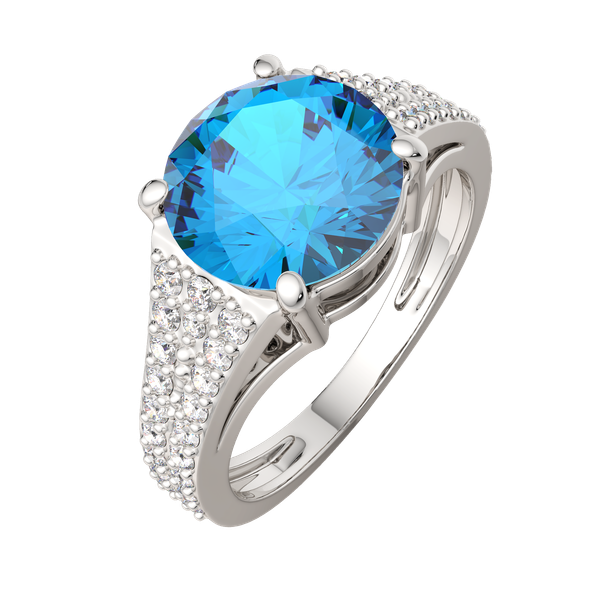 Изображение товара Кольцо из серебра ZORKA 0210890 (р.17, с фианитами)