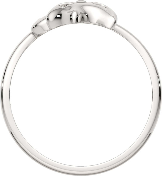 Изображение товара Кольцо из серебра ZORKA 0210985 (р.17, с фианитами)