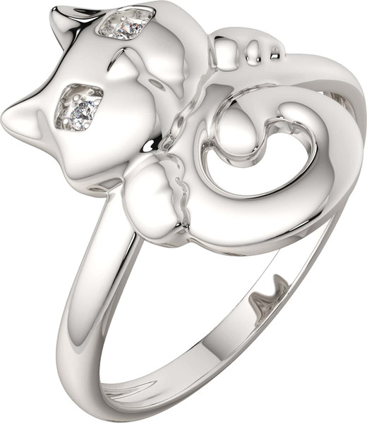 Изображение товара Кольцо из серебра ZORKA 0210985 (р.17, с фианитами)