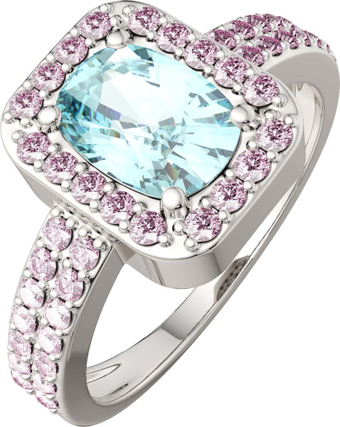 Изображение товара Кольцо из серебра ZORKA 0210987 (р.17, с наноситалом и фианитами)