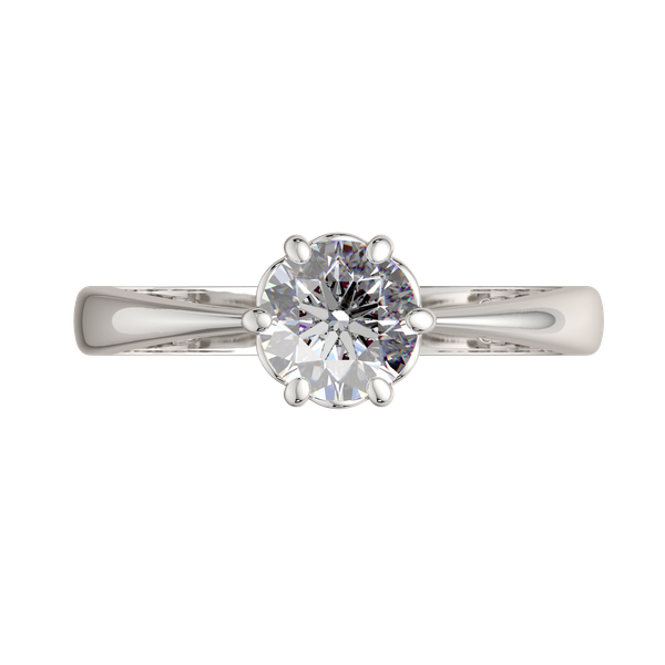 Изображение товара Кольцо из серебра ZORKA 0210891.ZZ (р.17, с фианитом)