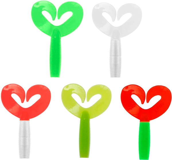 Изображение товара Мягкая приманка Helios Credo Double Tail Mix / HS-27-031-N (100шт)