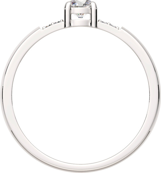 Изображение товара Кольцо из серебра ZORKA 0210892.ZZ (р.16.5, с фианитами)