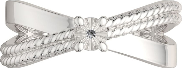 Изображение товара Кольцо из серебра ZORKA 02D0005 (р.18, с бриллиантом)