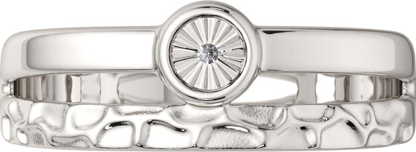 Изображение товара Кольцо из серебра ZORKA 02D0008 (р.18, с бриллиантом)