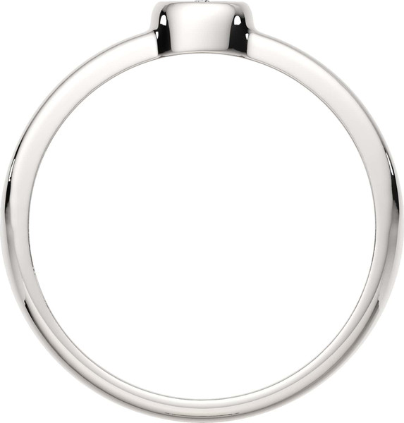 Изображение товара Кольцо из серебра ZORKA 02D0008 (р.18, с бриллиантом)