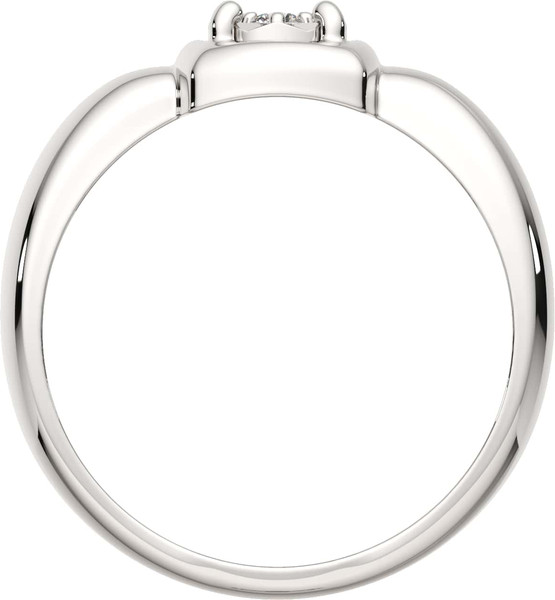 Изображение товара Кольцо из серебра ZORKA 02D0009 (р.17, с бриллиантом)