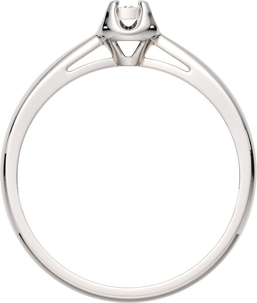 Изображение товара Кольцо из серебра ZORKA 02D0021 (р.17, с бриллиантом)