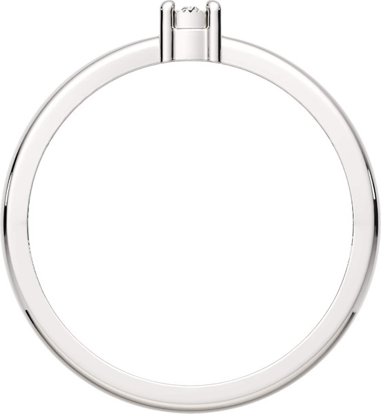 Изображение товара Кольцо из серебра ZORKA 02D0024.ZZ (р.17, с бриллиантом)