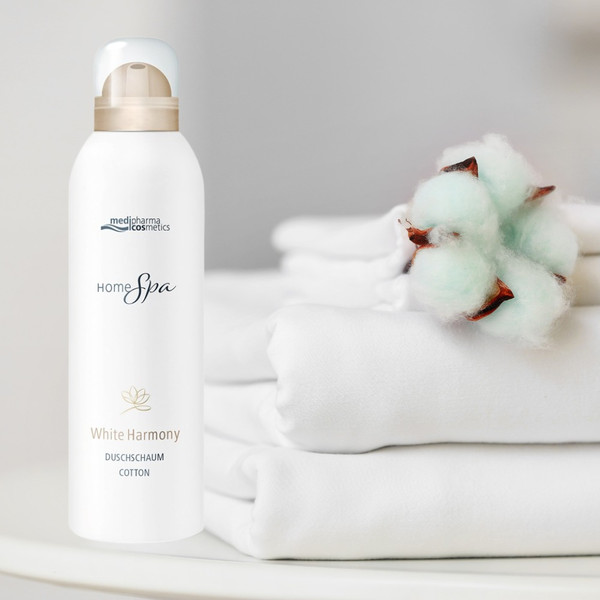 Изображение товара Гель для душа Medipharma Cosmetics Home Spa Белая гармония Гель-пена (200мл)