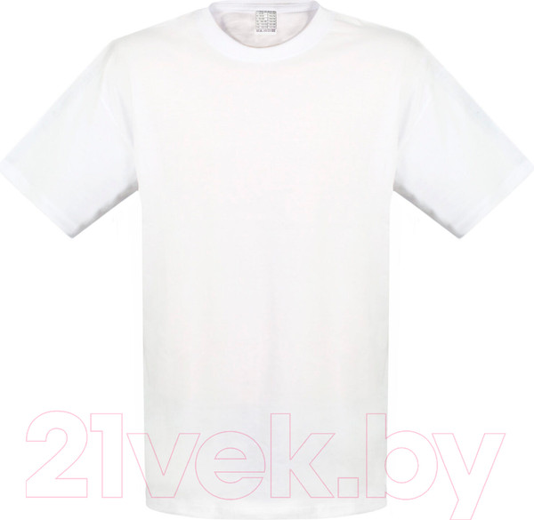 Изображение товара Футболка Sardoba Tekstil х/б 160гр (6ХL, белый)