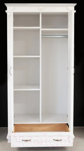 Изображение товара Шкаф Dipriz Д.70029.1 (белый воск укрывистый)