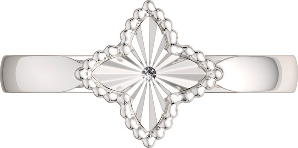 Изображение товара Кольцо из серебра ZORKA 02D0109.ZZ (р.17, с бриллиантом)