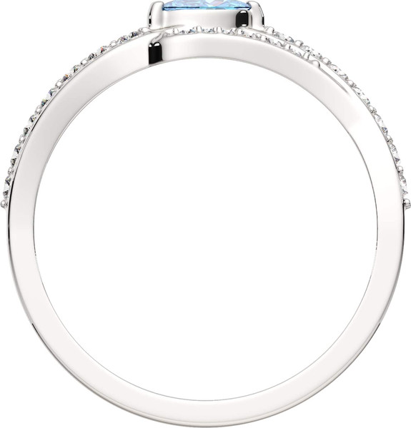 Изображение товара Кольцо из серебра ZORKA 02S4019 (р.17, с топазом и фианитами)