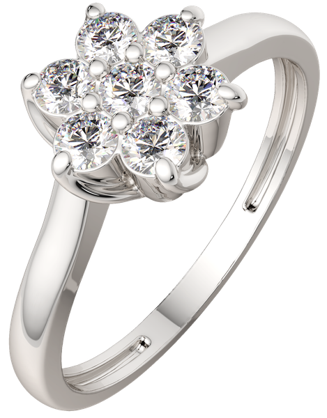 Изображение товара Кольцо из серебра ZORKA 0210900.ZZ (р.17, с фианитами)