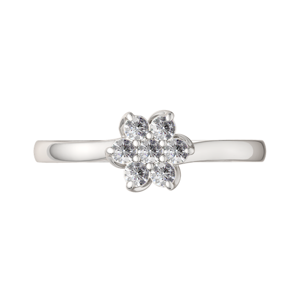 Изображение товара Кольцо из серебра ZORKA 0210900.ZZ (р.17, с фианитами)