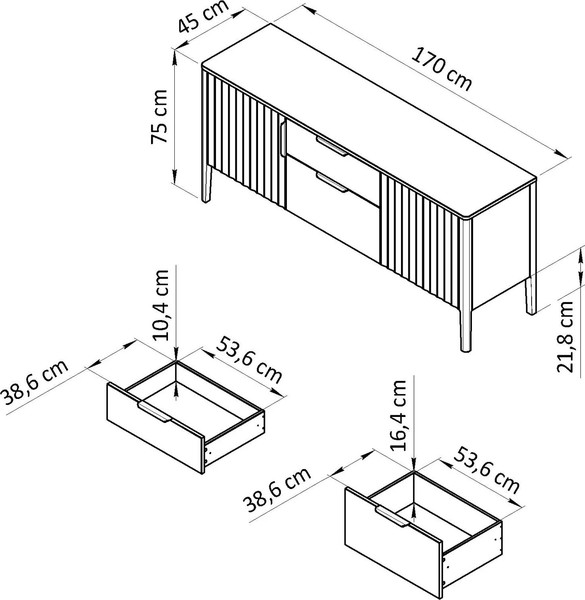 Изображение товара Тумба Dipriz Розенбург Д.1332.1 (дуб масло)
