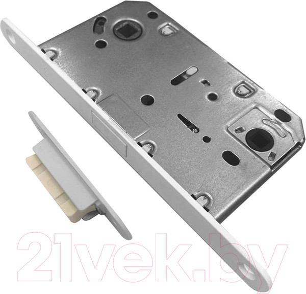 Изображение товара Защелка врезная с фиксацией Trodos CX410B-S (белый матовый)