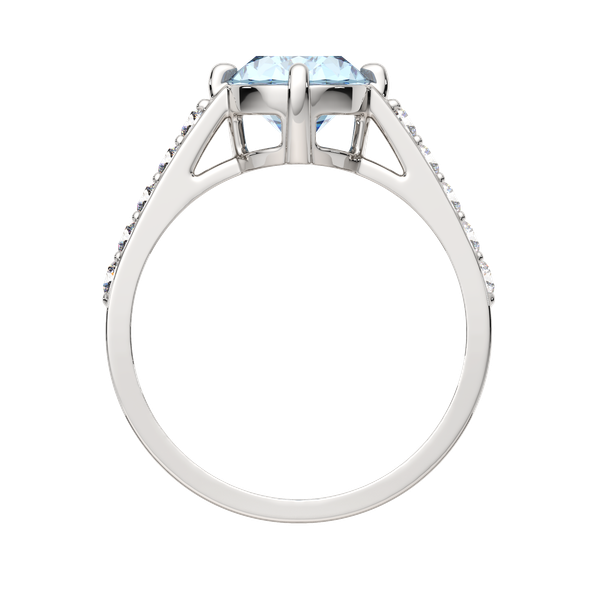 Изображение товара Кольцо из серебра ZORKA 02S4058.ZZ (р.18.5, с топазом и фианитами)