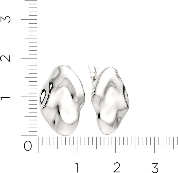 Изображение товара Серьги из серебра ZORKA 0300077