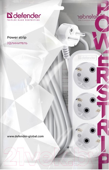 Изображение товара Удлинитель Defender R330 / 99370 (15м)