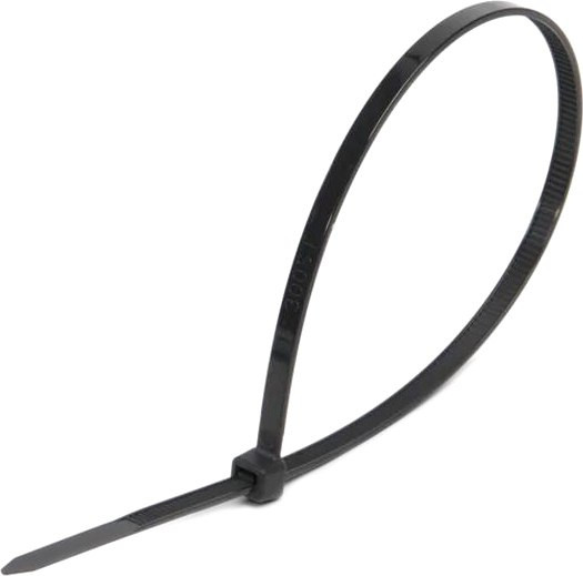 Изображение товара Стяжка для кабеля Fortisflex НСС EasyFix 5x250 / 87782 (100шт, черный)