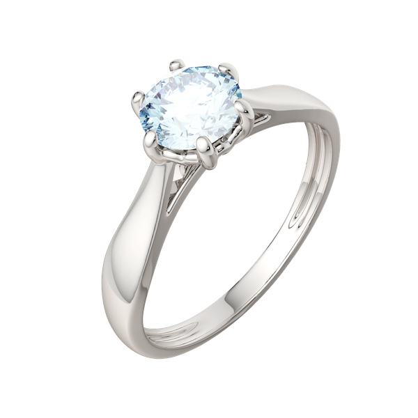 Изображение товара Кольцо из серебра ZORKA 02S4036.ZZ (р.17, с топазом)