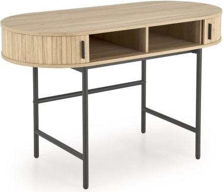 Изображение товара Письменный стол Halmar B51 (натуральный/черный)