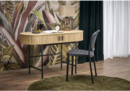 Изображение товара Письменный стол Halmar B51 (натуральный/черный)