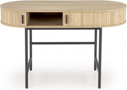 Изображение товара Письменный стол Halmar B51 (натуральный/черный)