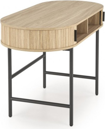 Изображение товара Письменный стол Halmar B51 (натуральный/черный)