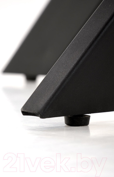 Изображение товара Обеденный стол Halmar Edgar / V-CH-EDGAR-ST-ORZECHOWY (орех/черный)