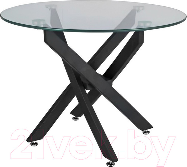 Изображение товара Журнальный столик Signal Agis A (прозрачный/черный)