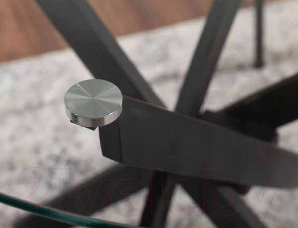 Изображение товара Журнальный столик Signal Agis A (прозрачный/черный)